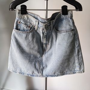 Levi's jeans skirt